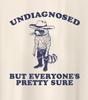 Undiagnosed, But Everyone's Pretty Sure Shirt, Cowboy Raccoon Meme Shirt, Weird Shirt, Silly Meme T-Shirt