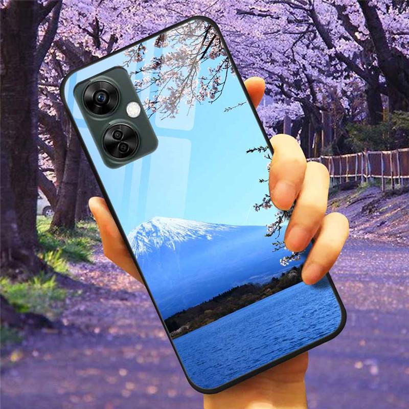 For OnePlus Nord CE 3 Lite 5G Case Tempered Glass Hard Cover Soft Bumper for One Plus Nord CE3 Lite N30 Phone Shell Capa CE3Lite