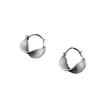Vintage Simple Niche Geometric Circle Twisted Texture Earrings Ins Hundred Match Senior Sense of Earrings Shipping Personality Elegant Accessories
