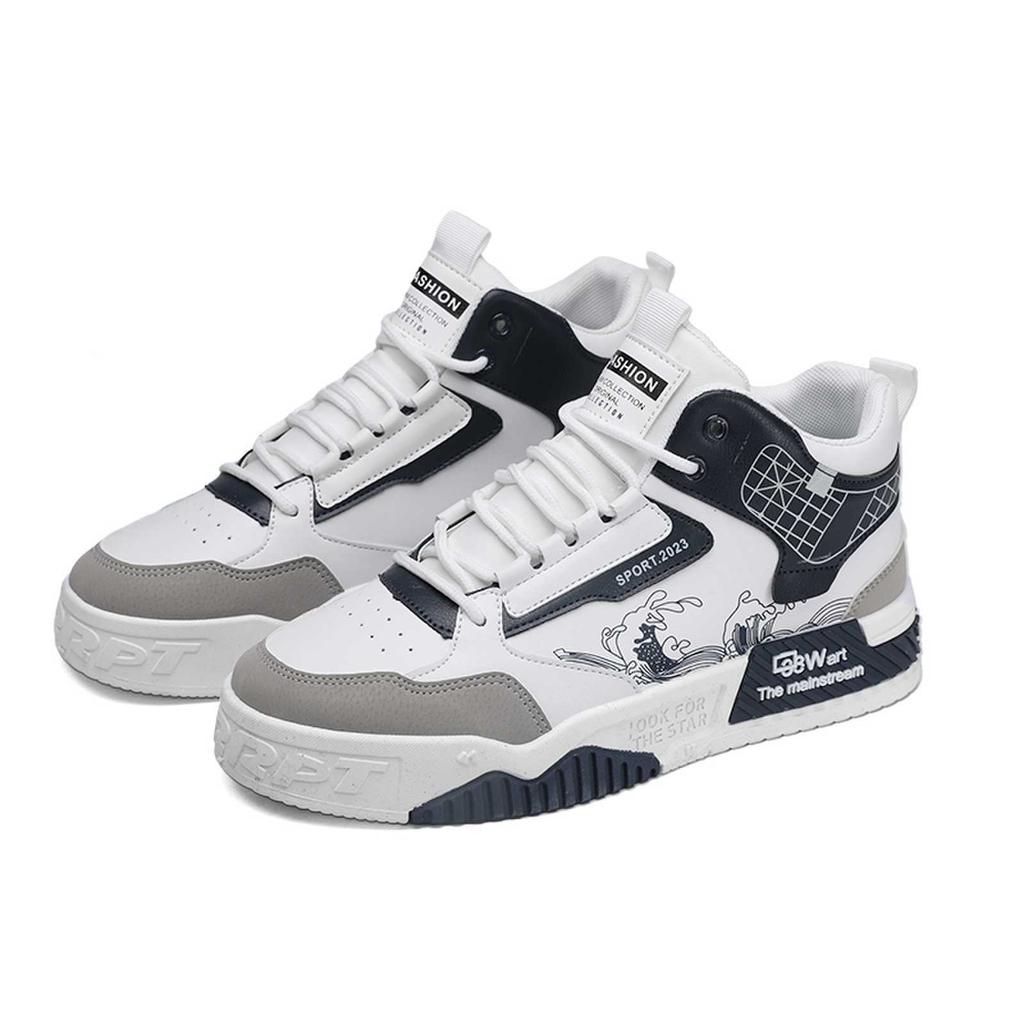 Mode Frühling Rutschfest High Frau Sneaker Blau Damen Schuhe Damen Sneaker Stiefel Sport Zehner Jogging Tennes Snaeker Out Alles