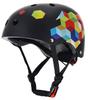Fahrradhelm Für Kinder Ich Liebe Mein Fahrrad M 54-58 Cm Leicht LED-Licht Magnetische Clips Schwarz