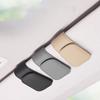 Universal Car Auto Sun Visor Eyeglass Hanger Clip Leather Glasses Holder Magnetic Multi-Function Automobile Accessories Storage