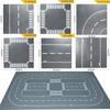 City Classic 32x32 32x16 16x16 Dots Baseplate Road Plate Straight Curved River Baseplate Assembly Block Figures Building Blocks