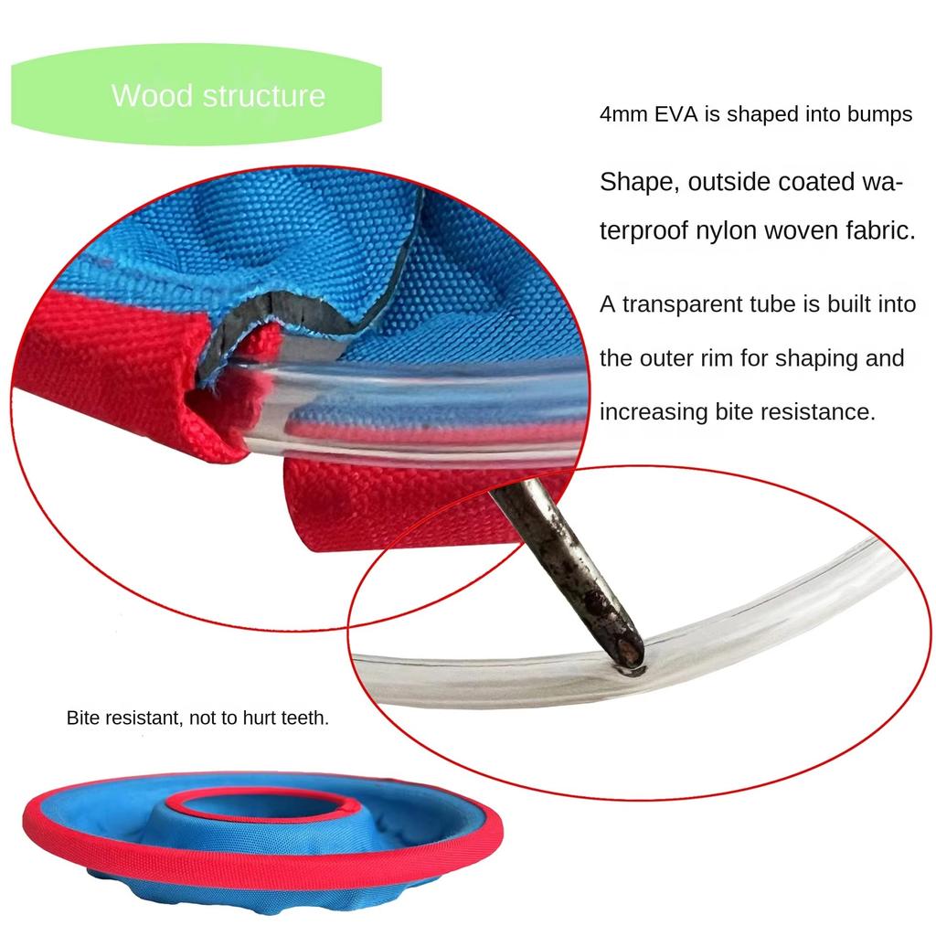 Interactive Dog Toy Pet Floating Water Toy Resistance Training Interactive Circular Dog Toy