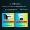 Dahua 4MP POE Full-Color Smart Perimeter Surveillance Camera Kit CN plug (adapter included)