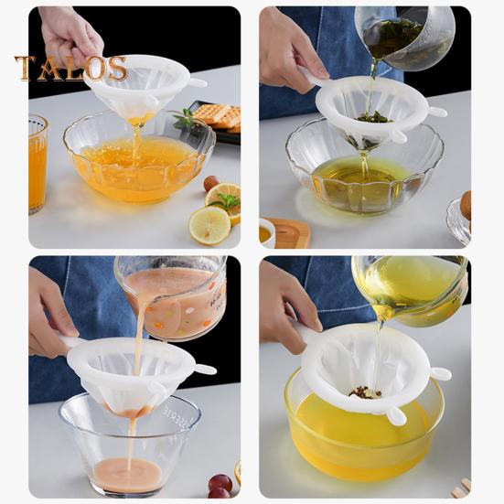Coffee Filter with Hanging Hole Uniform Filtration No Slag Leakage Convenient Manual Juice Filter Sieve for Kitchen