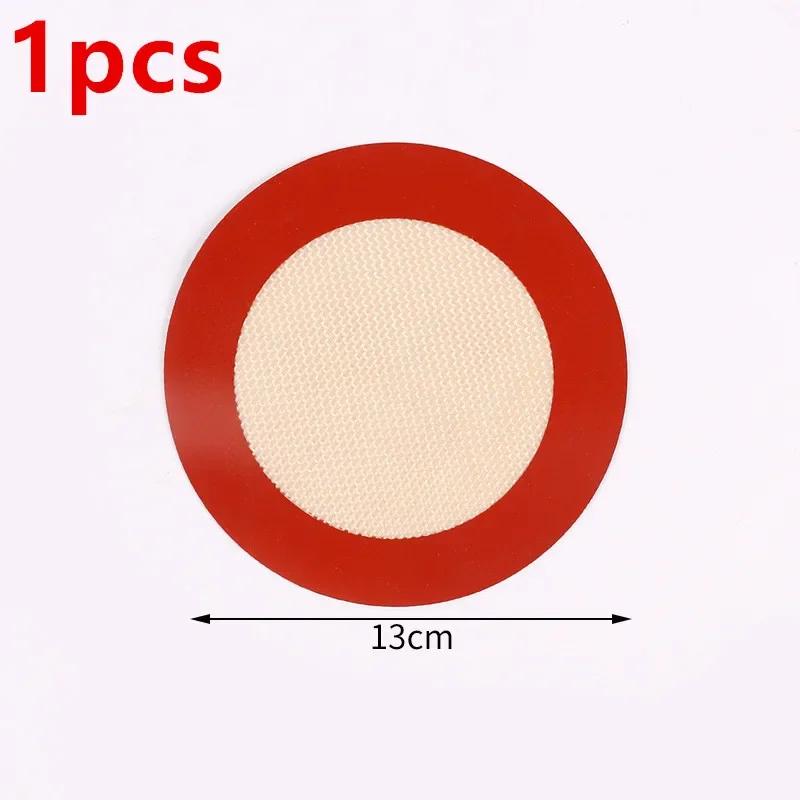 

Non Stick Round Silicone Baking Mat High Temperature Resistant Cookie Cake Macaron Pizza Baking Tools for Oven Air Fryer