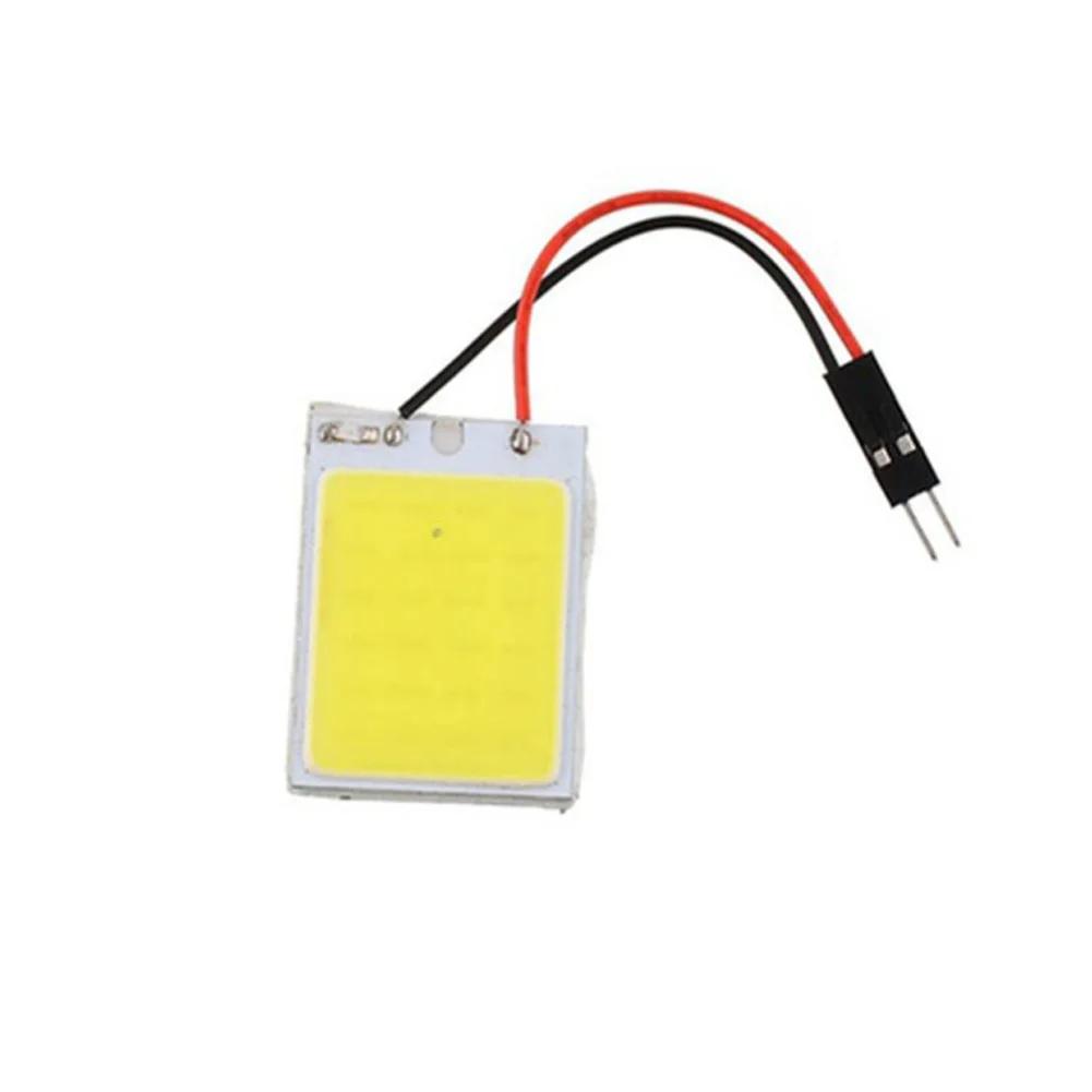 

Автомобильный светильник для салона 108SMD 12V-24V COB, светодиодная панель, лампочка для чтения, автомобильный плафон, водонепроницаемая самоклеящаяся лампа для грузовика