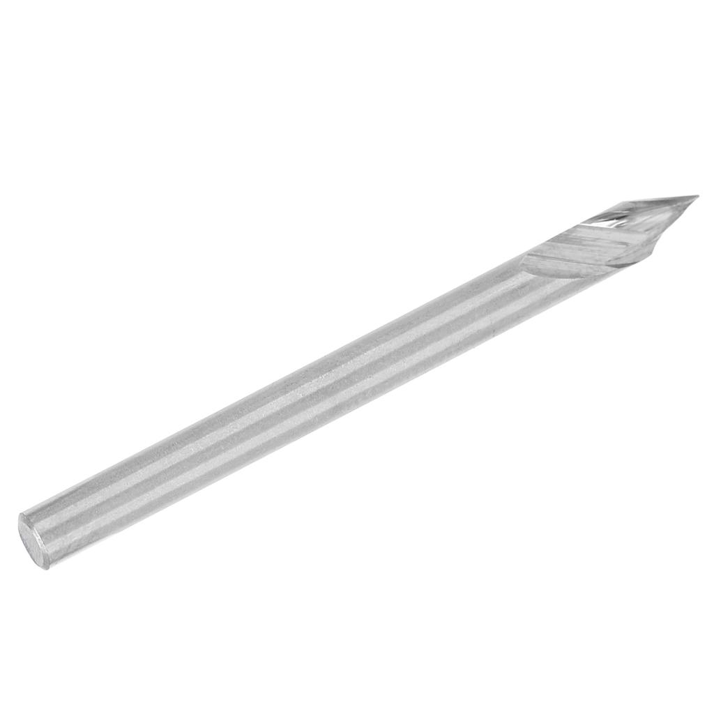 Drill Point Cutter 3.175mm Engraving Milling Cutter Woodworking Tool Hardware 3.175x45 Degrees x0.2x40L