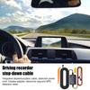 3.2m Car Dash Cam Wire Mirror DVR Hardwire Kit 12/24V To 5V Type-C Charger Driving Recorder Voltage-reducing Cord forCarplay GPS
