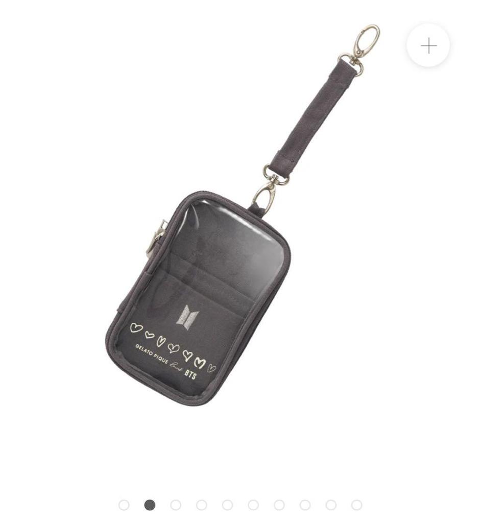 [USED] Gelato Pique & BTS Carry Pouch Gray