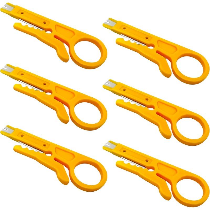 Abisolierzange Drahtschneider Crimpzange Elektrikerwerkzeug Multi-Abisolierer Messer Crimpzange Drahtschneider Reparatur Handwerkzeug Zubehör