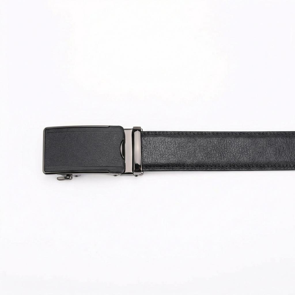 Men'S Belt Cowhide Automatic Buckle Casual High-End Leather Belt Middle-Aged And Young Business Versatile Belt