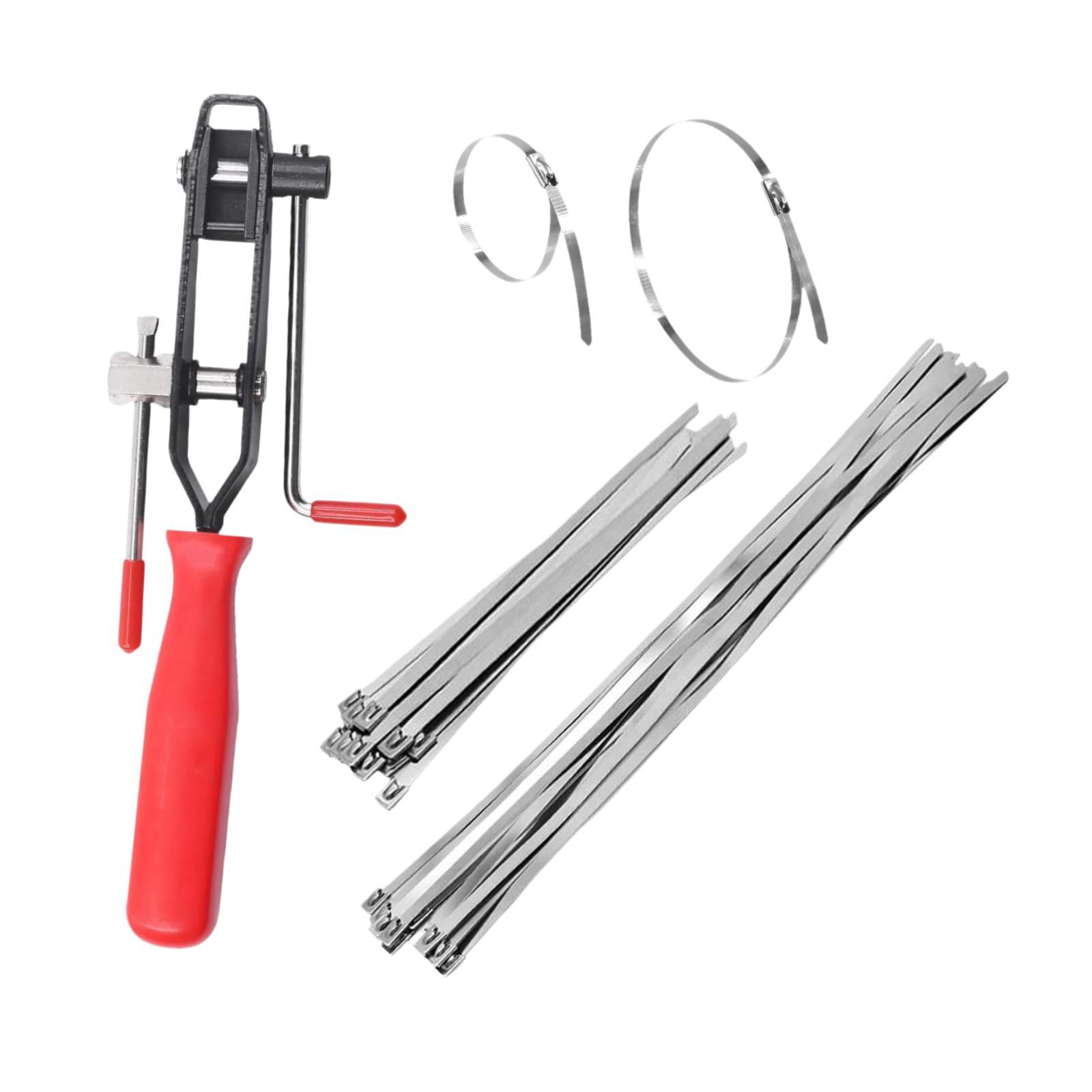 

Automotive CV Joint Boot Clamp Plier High Strength Steel Adjustable Tool for Car Axle Fastening and Workshop Use красный