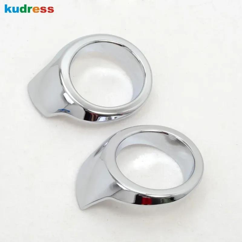 Auto Front Nebelscheinwerfer Lampe Abdeckung Zierleiste Für Ford EcoSport 2013 2014 2015 2016 Chrom Scheinwerfer Nebelscheinwerfer Blende Zierleisten Zubehör