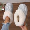 Large Size Snow Boots Women's Winter New Fashion Sequined Thick Soled Cotton Shoes with Plush Insulation and Anti Slip Snow Boot