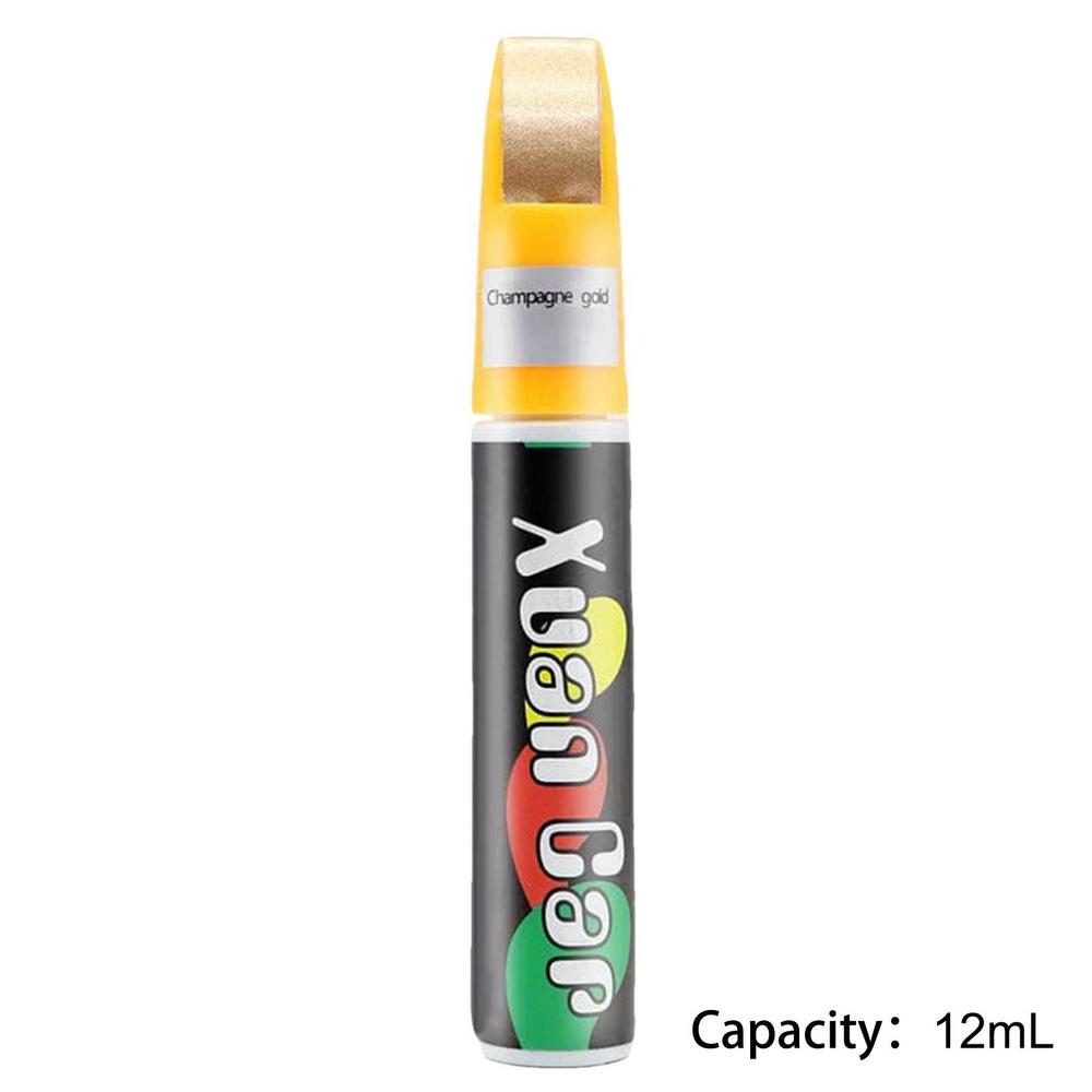 Kratzerentfernerstift für Fahrzeuge, 12 ml, wasserdicht, Autolackreparatur, schnelltrocknender Stift, tragbares Reparaturzubehör, Autopflege