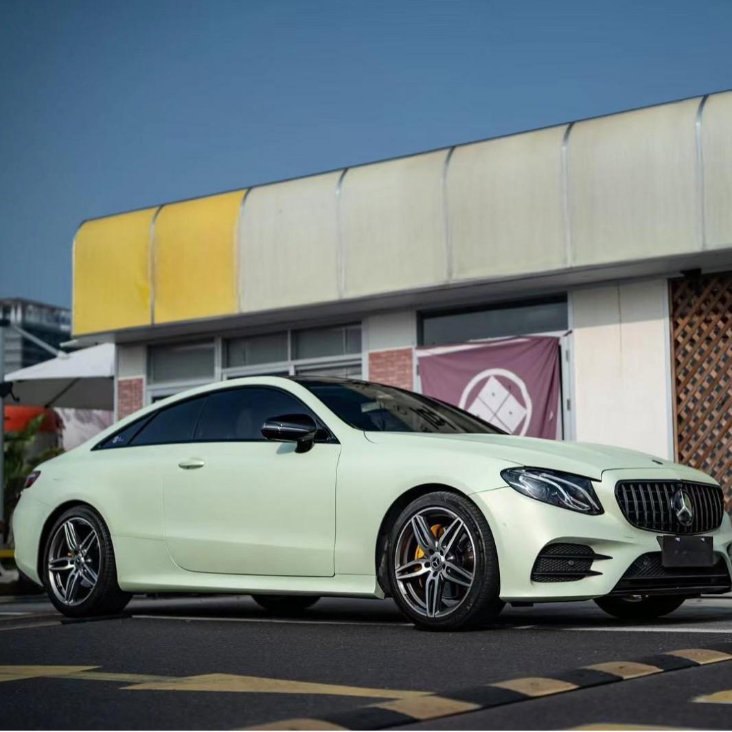 High Gloss PET Avocado Green Paint Protection Film for Full Car Wrap