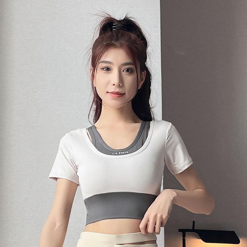 2025 Women's Quick-Dry Sportswear Set: Summer Gym & Yoga Suit with Casual Green Pants