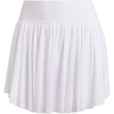 Solid Color Outdoor Sports Elastic Waist Midrise Casual Skirt Women Bottoms White IT4687