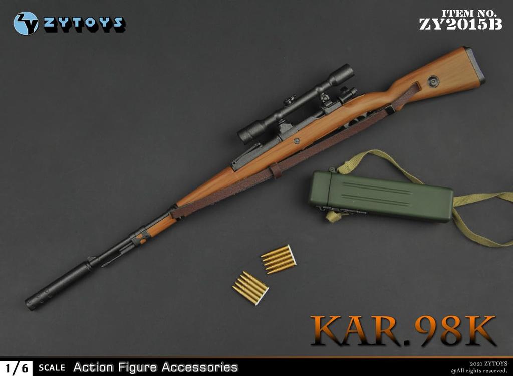 Scale Figure ZY2015B WWII German Wehrmacht Sniper Version [TOYBARJAPAN] 1/6 Accessories/ZYTOYS Bolt-Action Rifle,