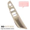 Upgraded Left Driver Side Inner Door Handle Panel Trim Beige Black For BMW 5 Series F10 F11 F18 520i 523i 525i 528i 535i