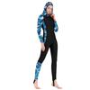 SBART Women's Ocean Wave Print Quick-Dry Wetsuit
