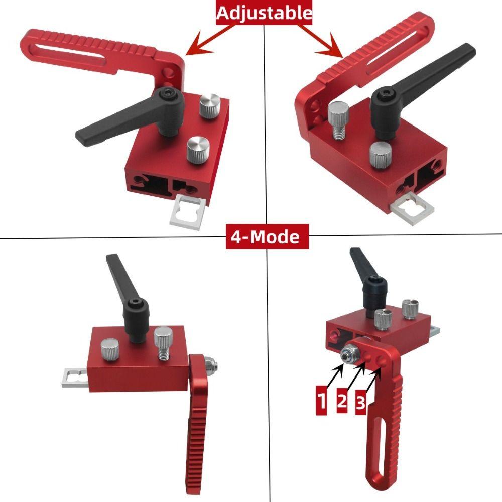 Adjustable T Track Limit Stop Type 75 Miter Track Stop Woodworking Limiter  Standard T-track