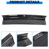 For Ford Mustang Gt 2015 2016 2017 2018 2019 2020 2021 2022 2023 Real Glossy Black Trunk Panel Decklid Trim Cover Body Kit