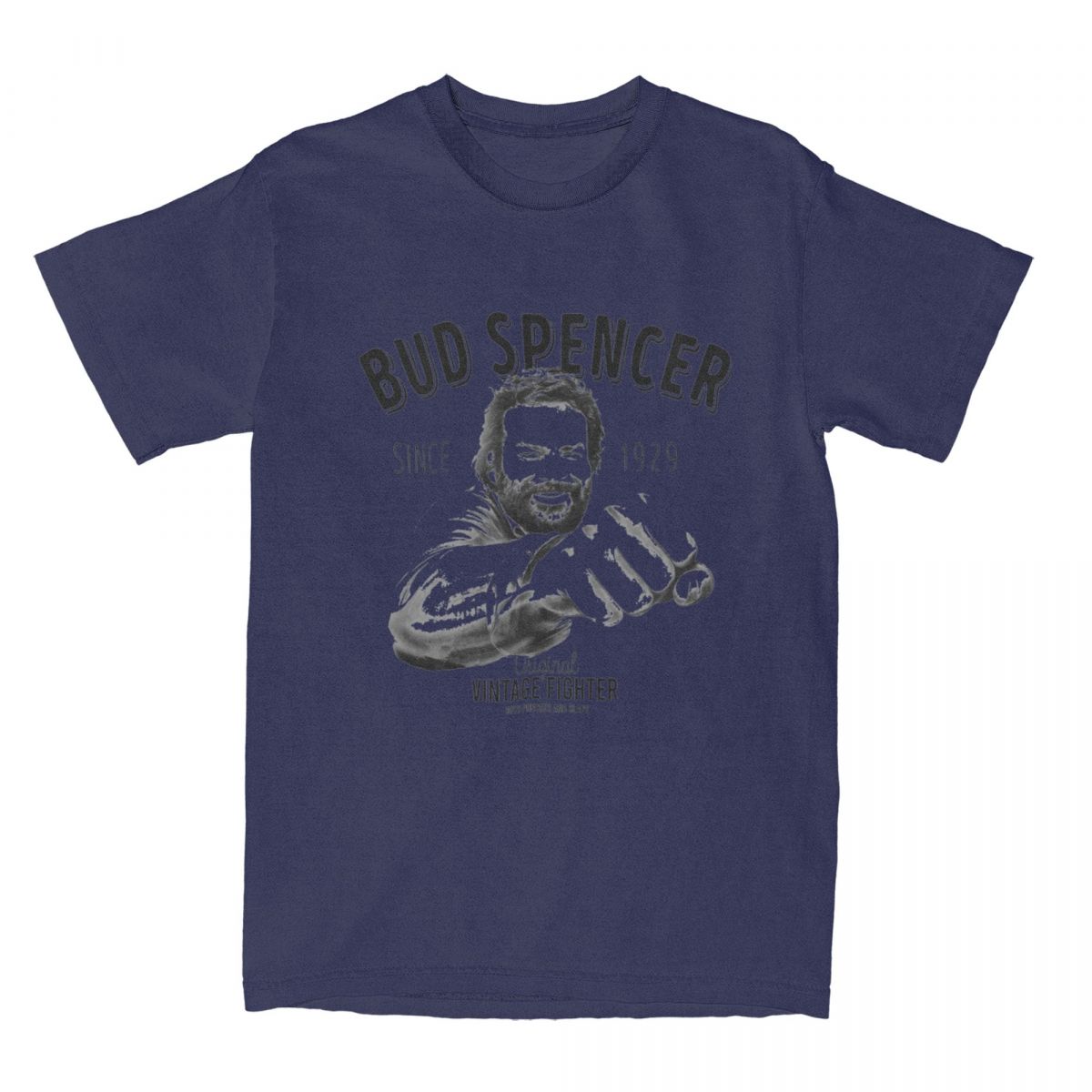 

Men s Bud Spencer T-Shirts Italian Actor Cotton Tops Summer Y2K Casual Short-Sleeved T-Shirt O Neck Harajuku Tee Shirt Big Size 4XL