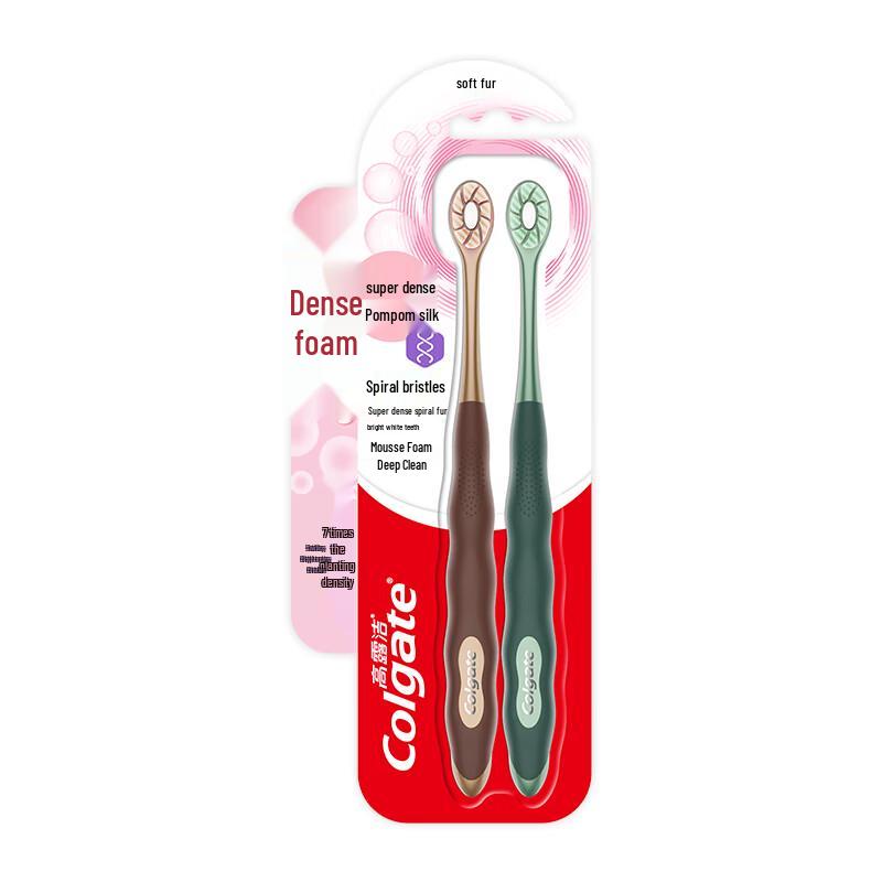 

Colgate Ultra-Dense Fluffy Silk Toothbrush