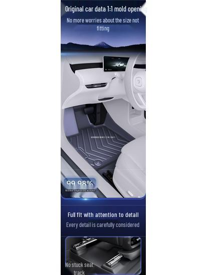 26-Changan CS75 PLUS TPE Floor Mats: 4th Gen Fully Enclosed Interior Upgrade by Kui Xi