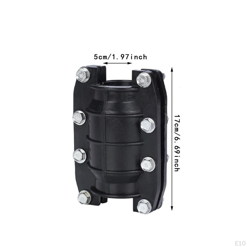 Hose Clamp for Water Pipe Leak Repair, Sealant, Emergency Plug Cast Iron, Cement, PVC