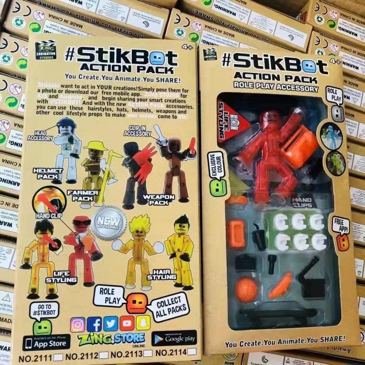 Le Toys Twisty Stickman: Creative Changeable Doll with Suction Cup