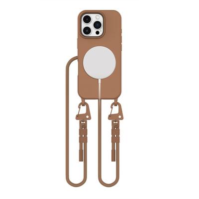 Tech-Protect Magnecklace Magsafe Iphone 16 Pro Chocolate Brown