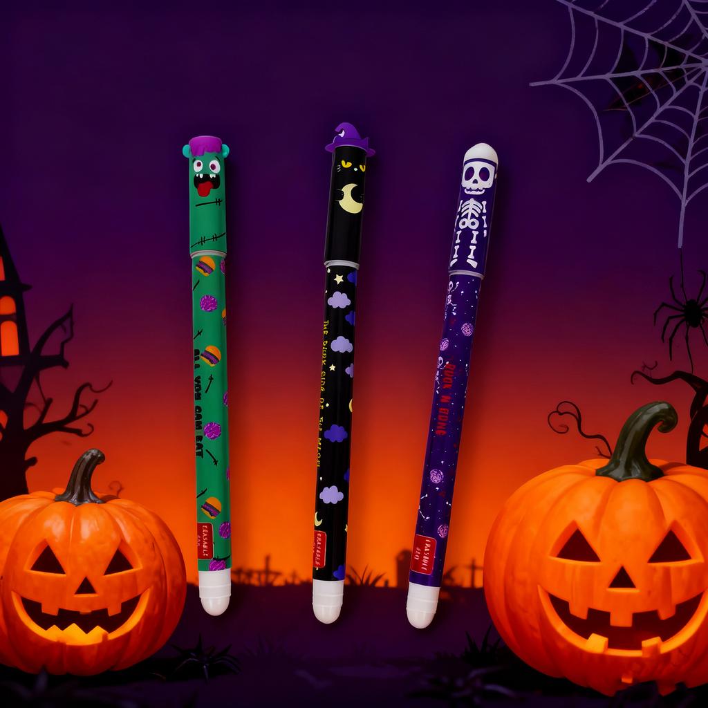 Smazatelné gelové pera, Smazatelné pera se zvířecím vzorem pro učení a psaní dětí 3ml