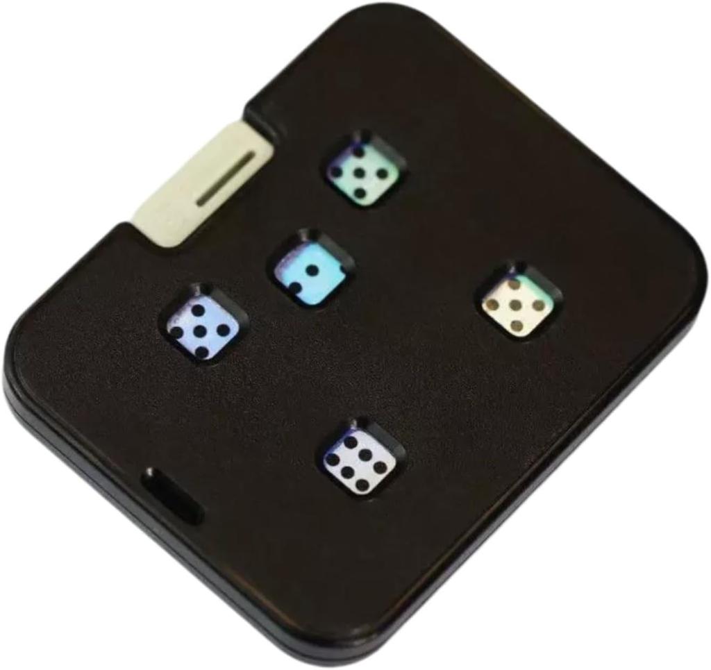 Mechanical Gear Dice – 3D Fidget Toy for Desk Stress Relief, White Tabletop Relaxation Gadget & Creative Gift for Adults