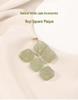 Hetian Jade Ruyi Square Plaque Beads for DIY Jewelry & Bracelets