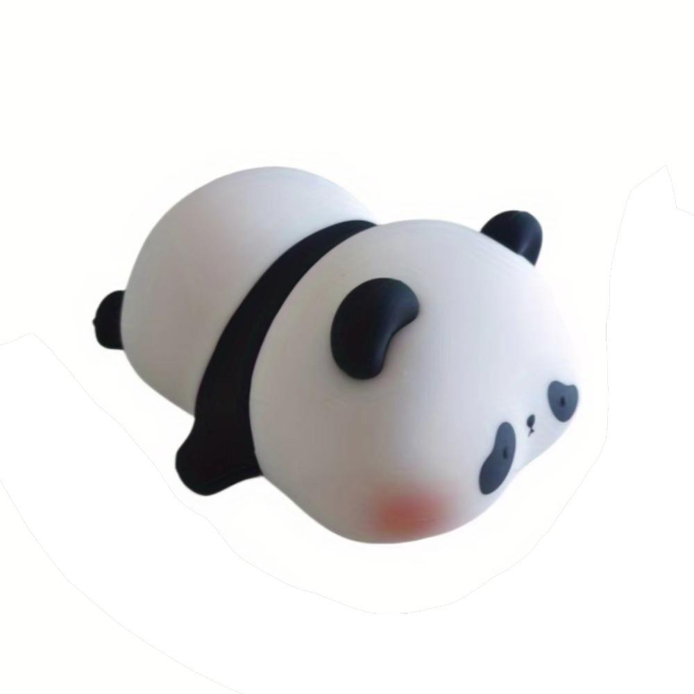 

Soft Panda Pat Night Light Touch Sensor Indoor Sensor Lamp LED Panda Lamp Child Holiday Gift чёрный