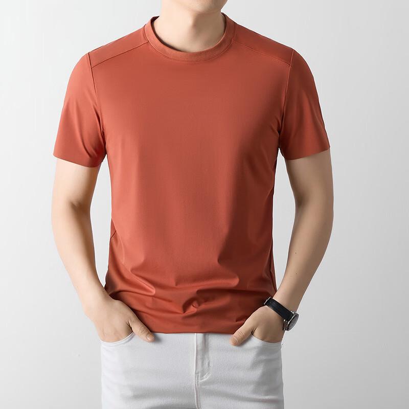 YUZHAOLIN Men's 2026 Summer Round Neck Short Sleeve T-Shirt