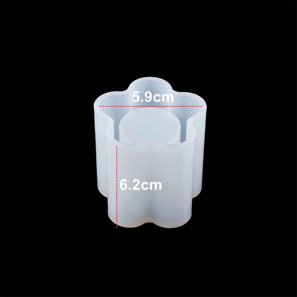 

1Pcs Pen holder Crystal Silicone Casting Molds Sets Mixed Style Epoxy Resin Molds For DIY Jewelry Making Findings Supplies Kits