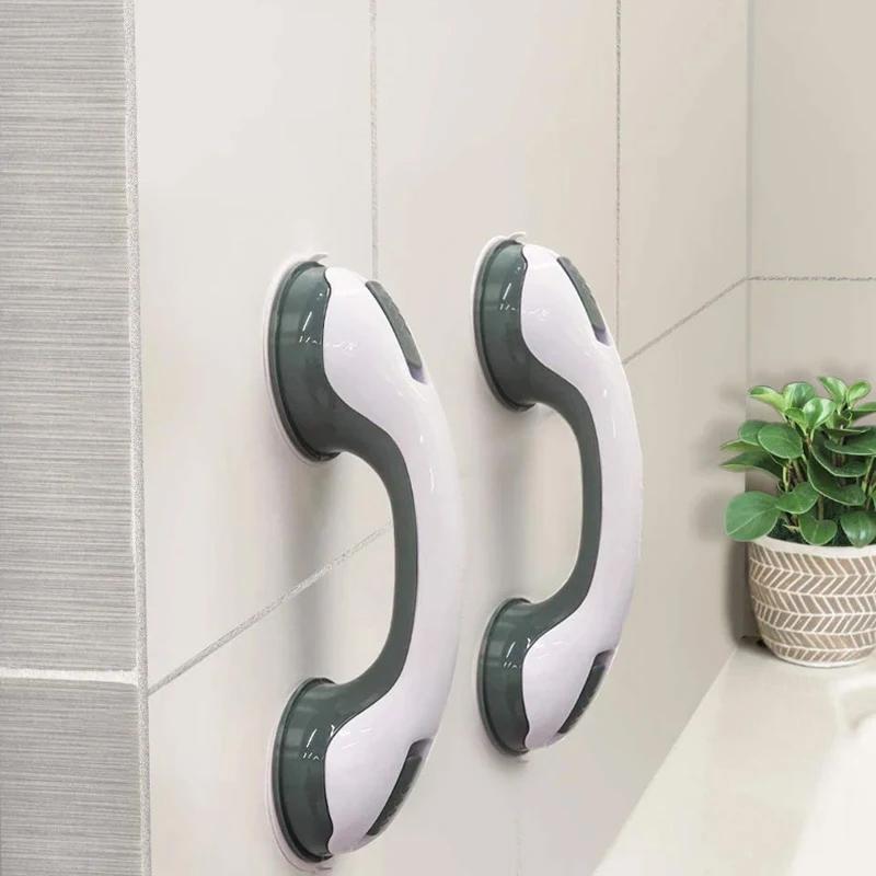 12Pcs Safety Helping Handle Anti Slip Support Toilet Bathroom Safe Grab Bar Handle Vacuum Sucker Suction Cup Handrail