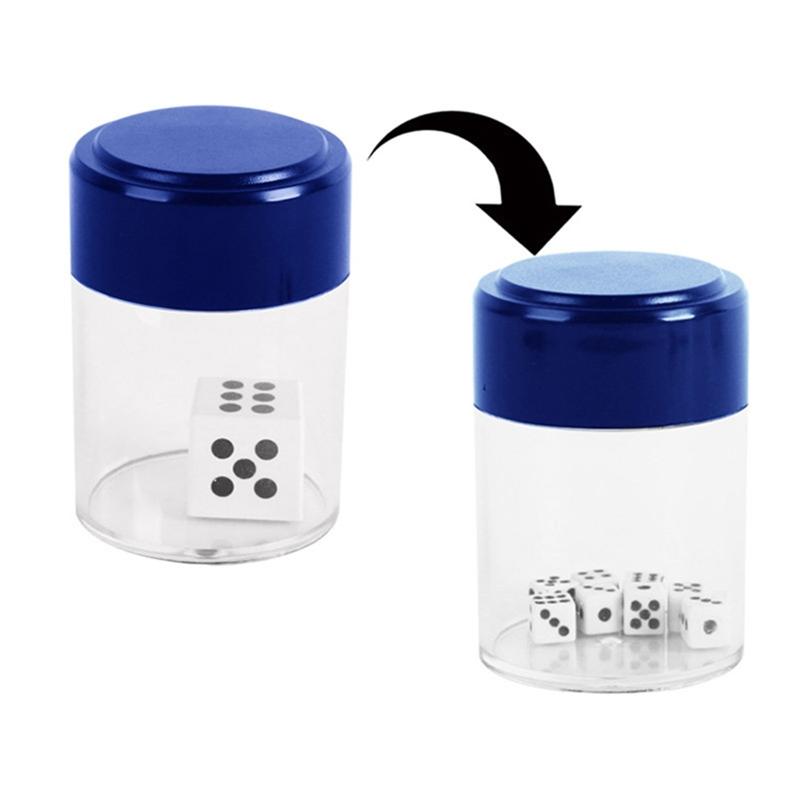 Finger Trick Toy Magic Transform Dice Prank Toy for Beginner Pocket Close Up Toy for Party Pub Stage Street Performance