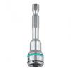 8mm and 10mm Hex Socket Sleeve Adapter with 1/4in Shank for Ratchet Wrench