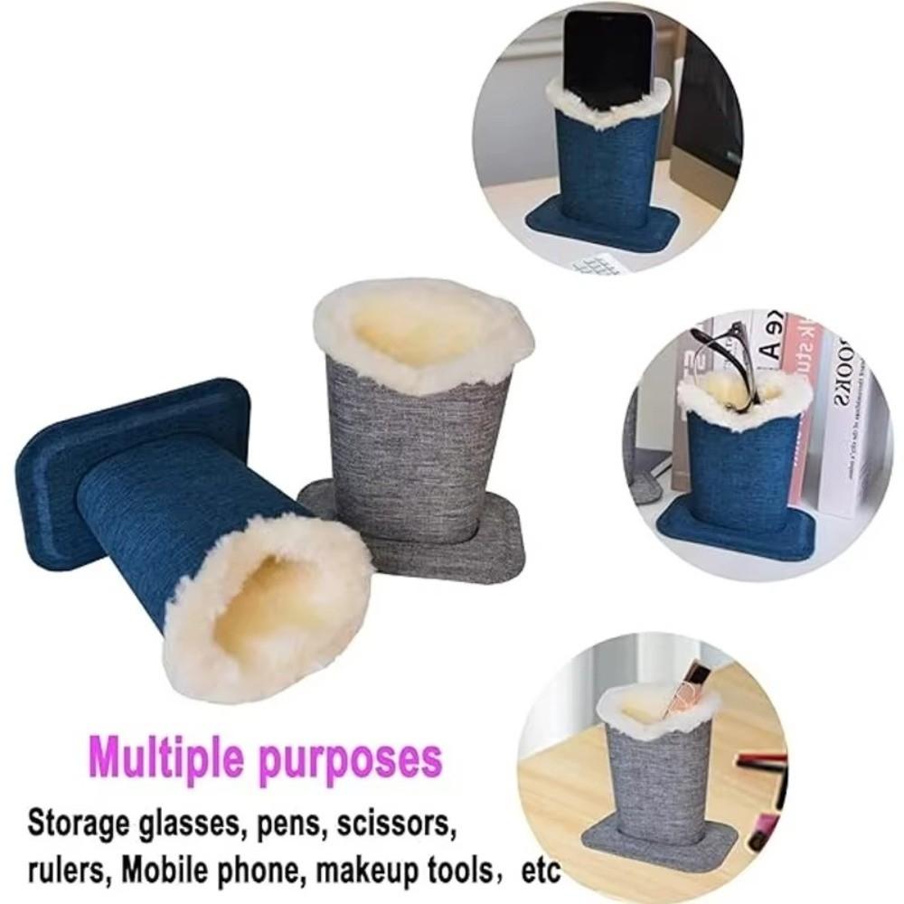 Anti-Scratch Glasses Box Linen Sunglass Stands Portable Eyeglass Holders  Travel