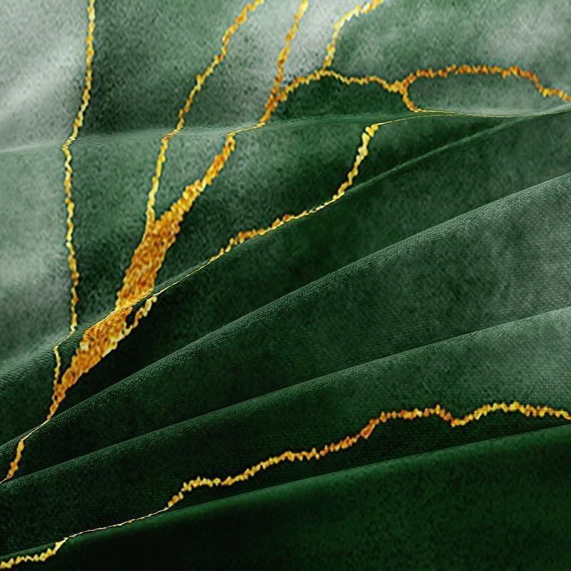 Set biancheria da letto color oro marmo, copripiumino e federa per bambini e adulti stampati in 3D in microfibra ultra-fine con cerniera