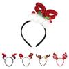 Cute Plush Antler Headband For Christmas Dress-up Wholesale Cosplay Props For Women Plush Handmade Colors 1 2 3 4 5)