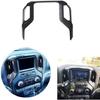 Center Console Dashboard Navigation Cover Trim for Chevy Silverado GMC Sierra