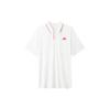 Club Tennis Poloshirt mit Colorblock-Logo Herren Tops Weiß IV7579
