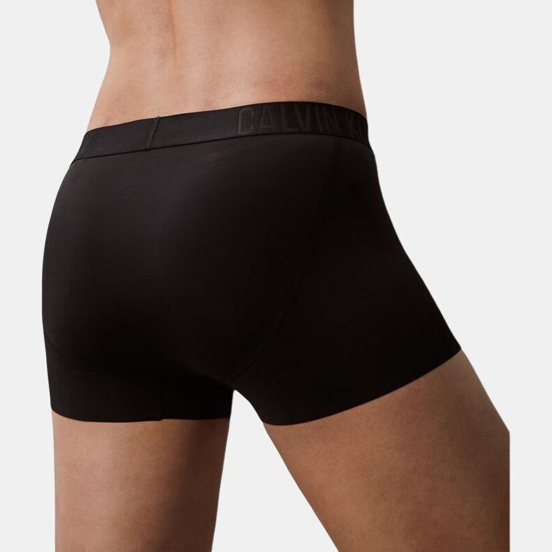 Calvin Klein Comfortable Solid Color Boxer Briefs Men Underwear Black NB3826-UB1
